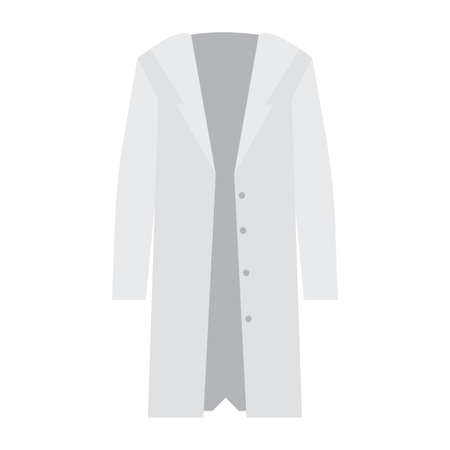 Isolated medical gown image. Medical uniform - Vectorのイラスト素材