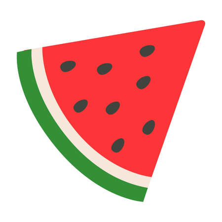Isolated watermelon icon. Healthy food - Vector illustrationのイラスト素材