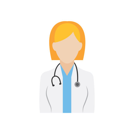 Isolated doctor icon. Professions or occupations icons - Vectorのイラスト素材