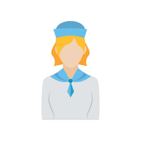 Isolated sailor icon. Professions or occupations icons - Vectorのイラスト素材