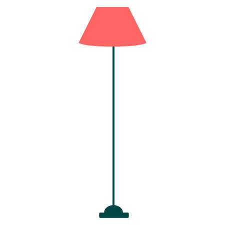 Isolated lamp icon. Home decoration - Vector illustrationのイラスト素材