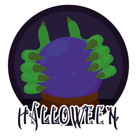 Isolated scary halloween holiday october icon- Vectorのイラスト素材