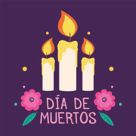 Dia de los muertos poster. Day of the Dead - Vectorのイラスト素材