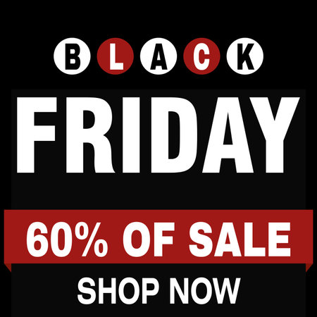 Black friday posters. Special discount and offer - Vector