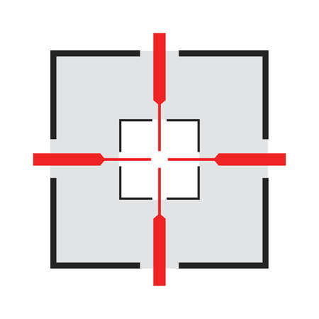 Isolated miracle accessory gun war iconのイラスト素材