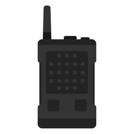 Isolated radio comunicator gun war iconのイラスト素材