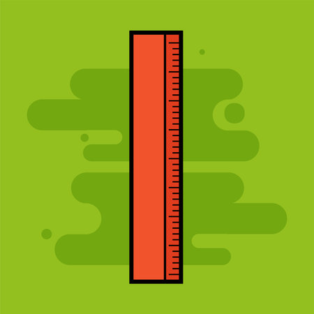 Ruler back to school picture icon - Vectorのイラスト素材