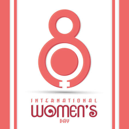 Female woman symbol Women day Vector illustrationのイラスト素材