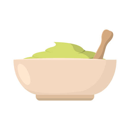 Isolated mask arometherapy spa vector illustrationのイラスト素材