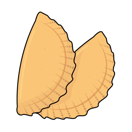 Isolated patty fast food vector illustrationのイラスト素材
