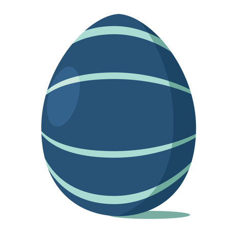 Isolated colored easter egg icon Vectorのイラスト素材