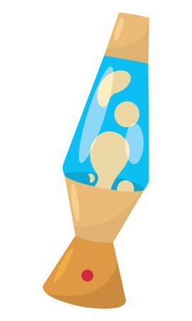Isolated colored vintage vibrant bubble device decoration object icon Vectorのイラスト素材