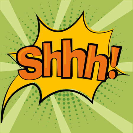 Colored comic page with a bubble chat expression Pop art Vectorのイラスト素材