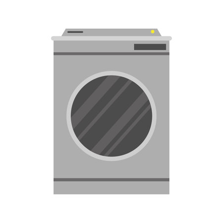 Isolated colored washing machine laundry icon Vectorのイラスト素材