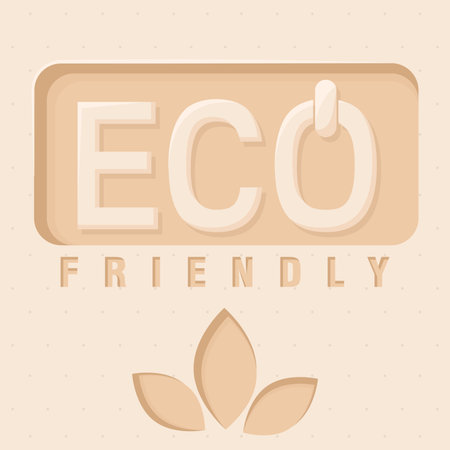 Colored concept eco friendly poster Vectorのイラスト素材