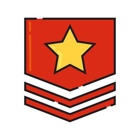 Isolated colored banner emblem Gaming icon Vectorのイラスト素材