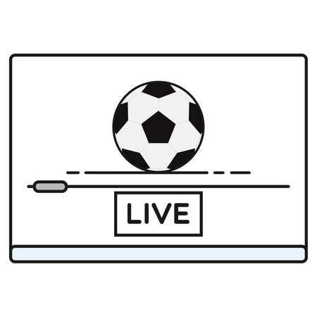 Isolated football ball Sport icon Vectorのイラスト素材