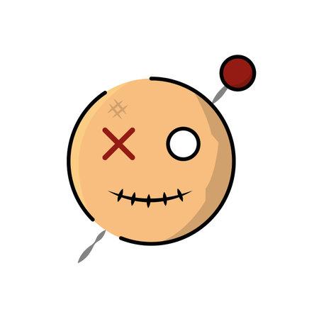 Isolated toy icon halloween cartoon draw illustrationのイラスト素材