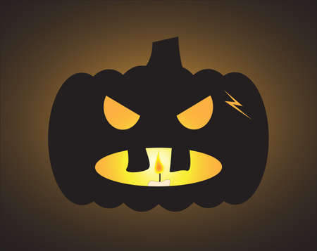 A traditional Jack o Lantern designのイラスト素材