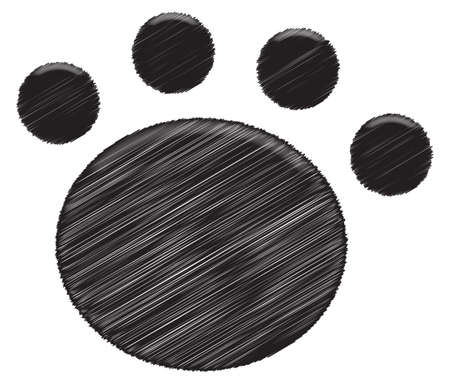 Paw Printのイラスト素材