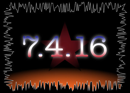 A fourth of july poster design background