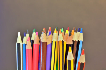 Kids colouring pencils for fun