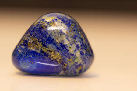 Lapis Lazuli polished Gemstone in beautiful coloursの写真素材