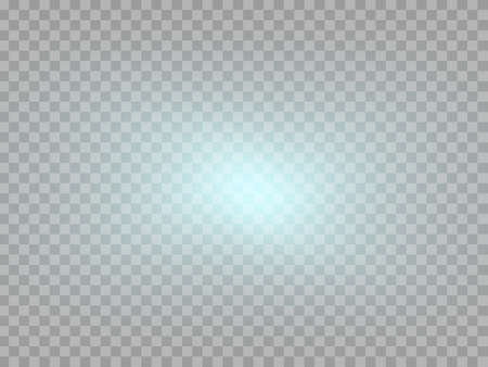 Blue or white glowing light burst explosion transparent. Vector illustration for cool effect decoration with ray sparkles. Bright star. Transparent shine gradient glitter, bright flare. Glare texture.のイラスト素材