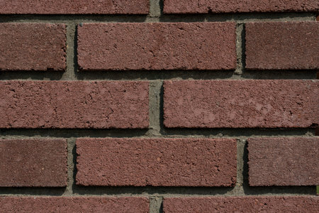 Red brick wall background. High definition