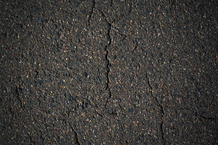 Asphalt background. Asphalt road top view. The road background