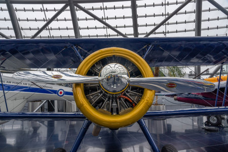 Bristol Sycamore HR aircrfat propeller in hamilton standard t in display at Flying bull center
