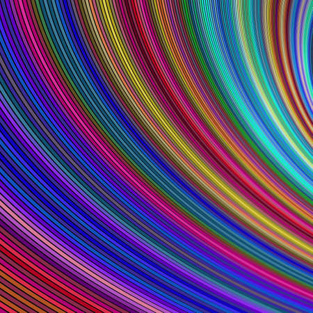 Abstract colorful curved stripe backgroundのイラスト素材