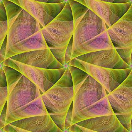 Seamless abstract veil fractal design pattern backgroundのイラスト素材