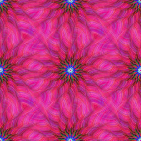Computer generated pink repeating fractal pattern designのイラスト素材