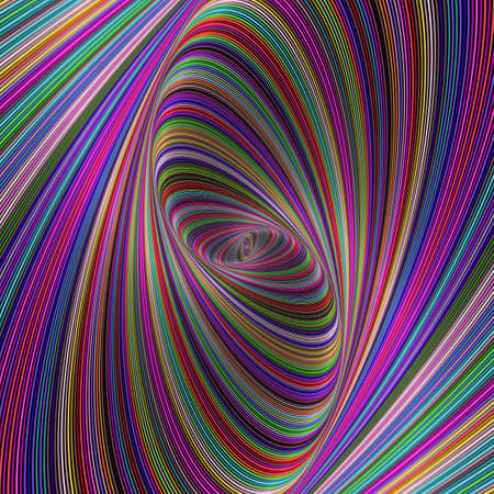 Psychedelic color ellipse backgroundのイラスト素材