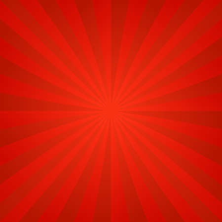 Red hot abstract ray burst design backgroundのイラスト素材