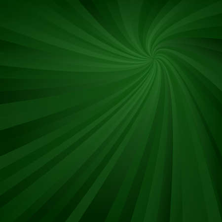 Dark green spiral ray burst pattern backgroundのイラスト素材