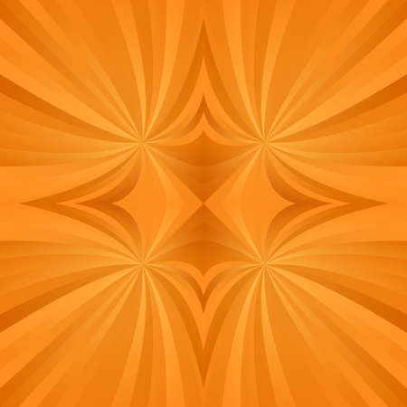 Orange abstract digital spiral meditation background designのイラスト素材