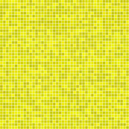 Yellow pixel mosaic backgroundのイラスト素材