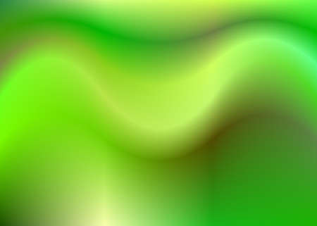 Green abstract gradient wavy vector background designのイラスト素材