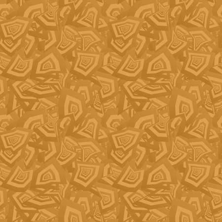 Bronze color abstract seamless irregular pattern backgroundのイラスト素材