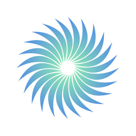 Abstract science, technology company symbol logo designのイラスト素材