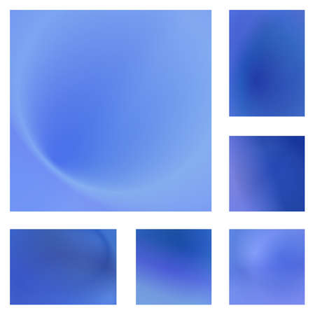 Light blue simple abstract background design setのイラスト素材