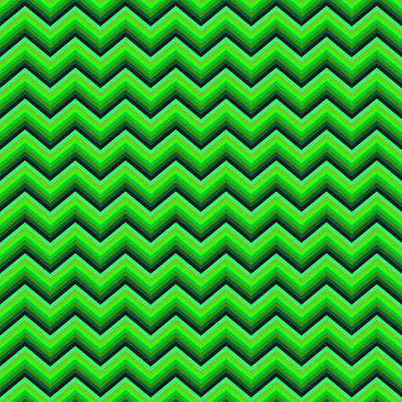Green horizontal chevron pattern vector background designのイラスト素材