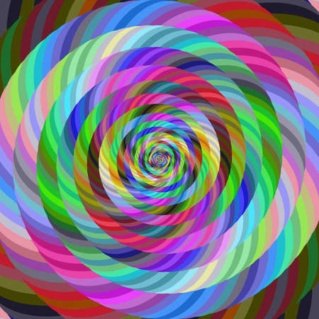 Abstract computer generated spiral fractal design backgroundのイラスト素材