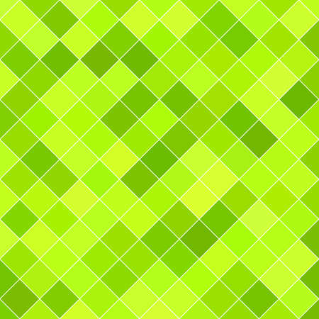 Lime color abstract square pattern background designのイラスト素材