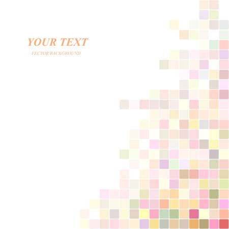 Abstract colorful digital art background template designのイラスト素材