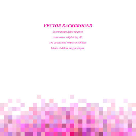 Color abstract tiled square mosaic background designのイラスト素材