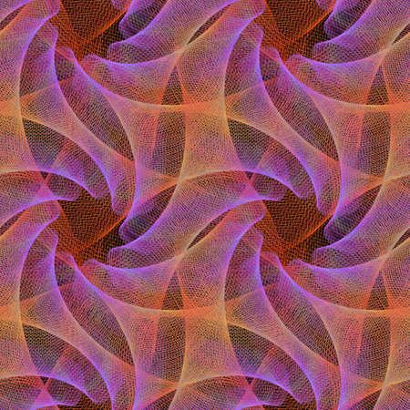 Colorful seamless computer generated fractal design patternのイラスト素材