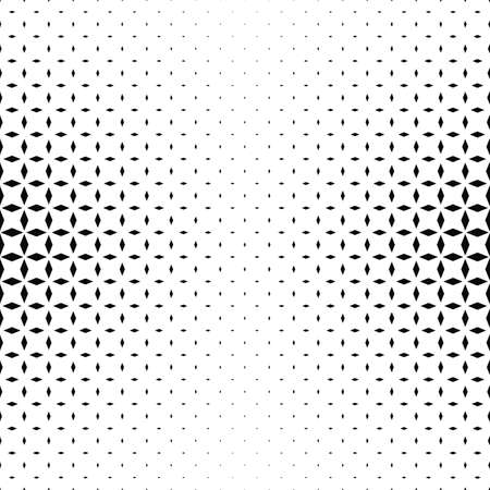 Black and white rhombus pattern backgroundのイラスト素材